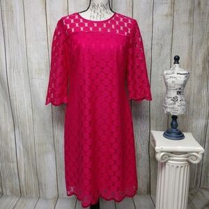 Adrianna Papell Gorgeous Pink Dress 10!